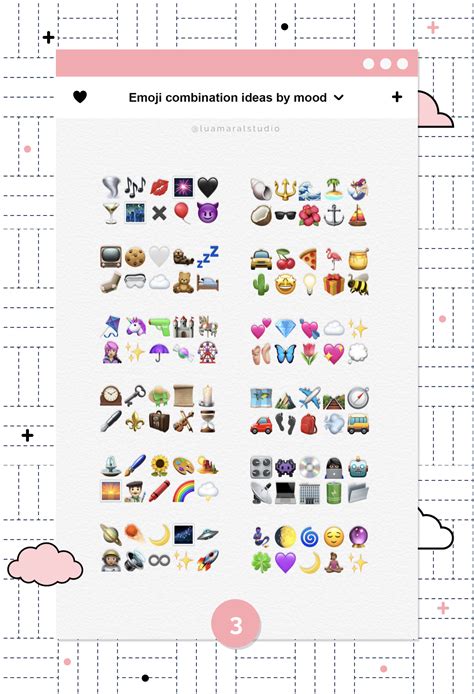 emoji copier coller aesthetic.